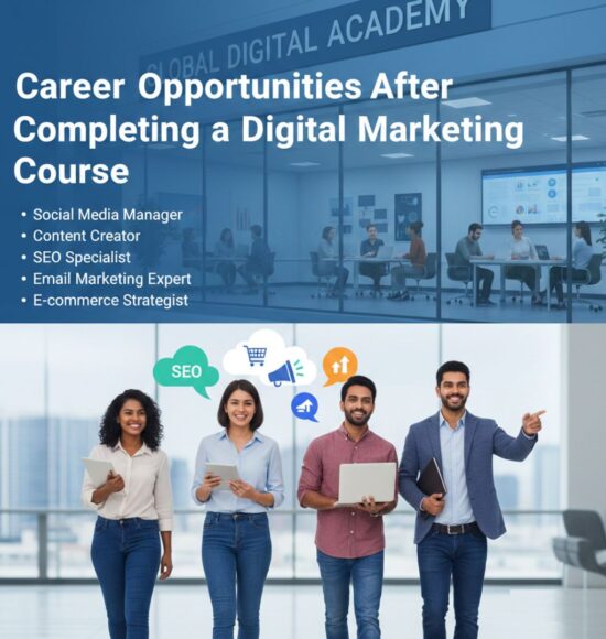 Career Opportunities After Completing a Digital Marketing Course