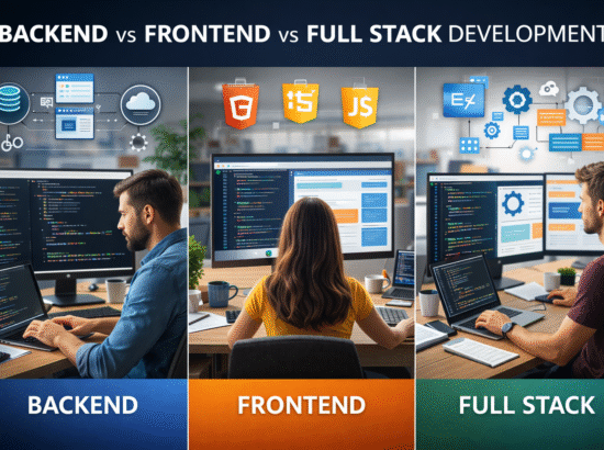 Frontend vs Backend vs Full Stack – Which Is Best?