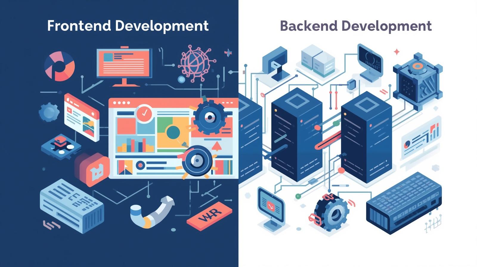 Frontend-Development-vs-Backend-Development
