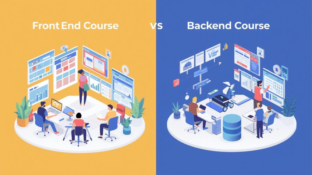 full stack developer training backend development course frontend development course