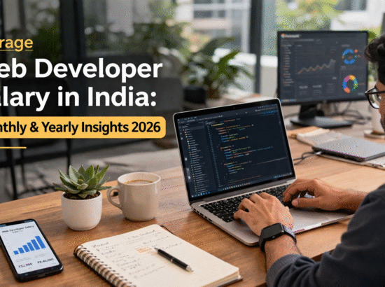 Average Web Developer Salary in India: Monthly & Yearly Insights 2026