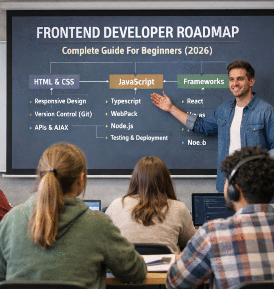 Frontend Developer Roadmap: Complete Guide For Beginners (2026)