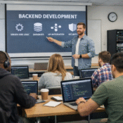 best web development course , backend development