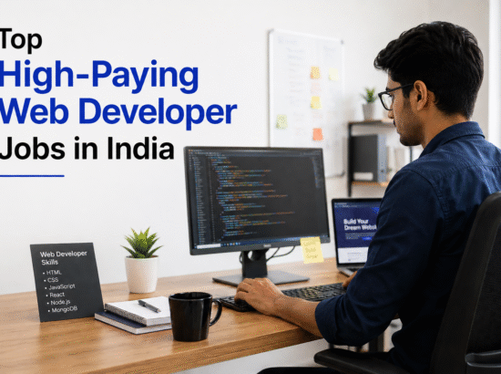 Top High-Paying Web Developer Jobs in India