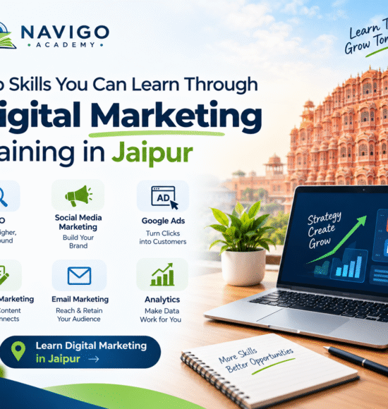 Top Skills You Can Learn Through Digital Marketing Training in Jaipur