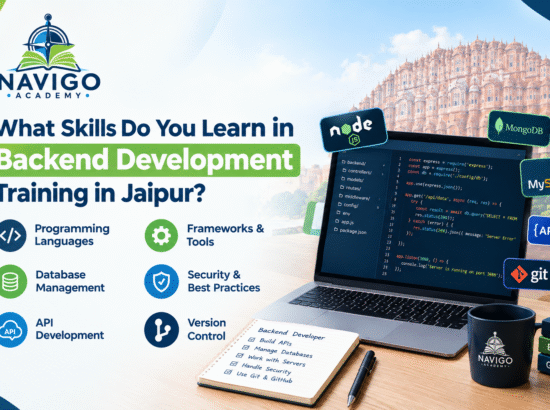 What Skills Do You Learn in Backend Development Training in Jaipur?