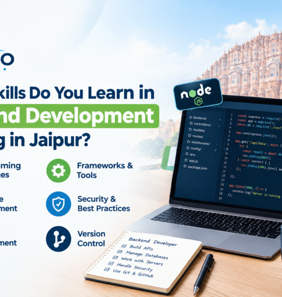 What Skills Do You Learn in Backend Development Training in Jaipur?
